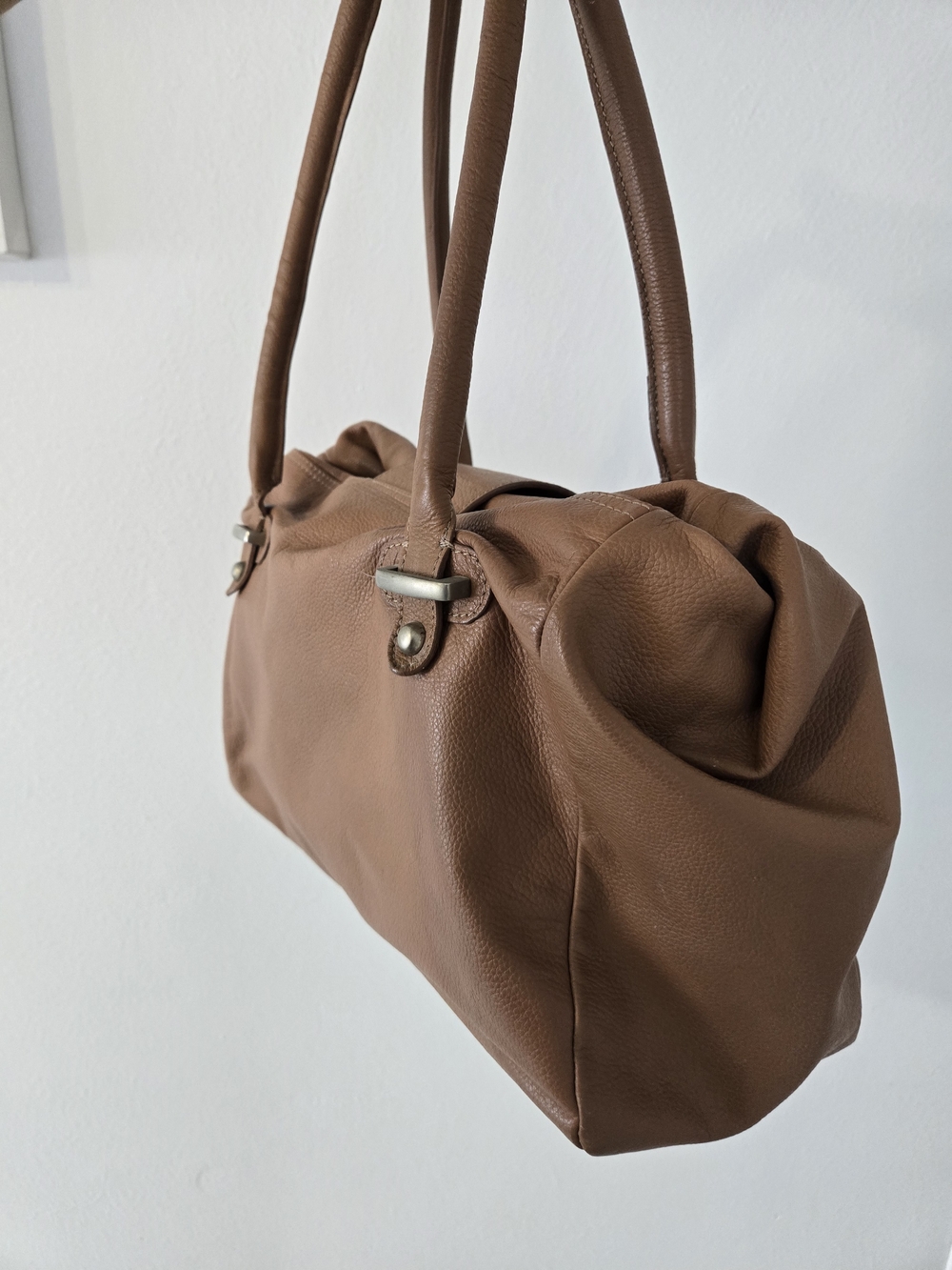 ZARA Woman Soft Brown Leather Tote Shoulder Bag - Ref 4163/304/105 - Picture 16 of 16